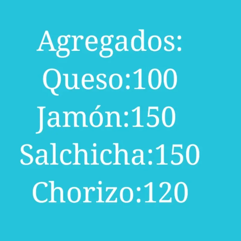 Agregados adicionales 