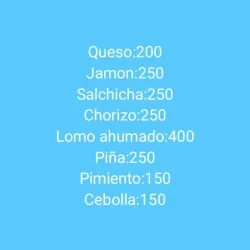 Agregados adicionales