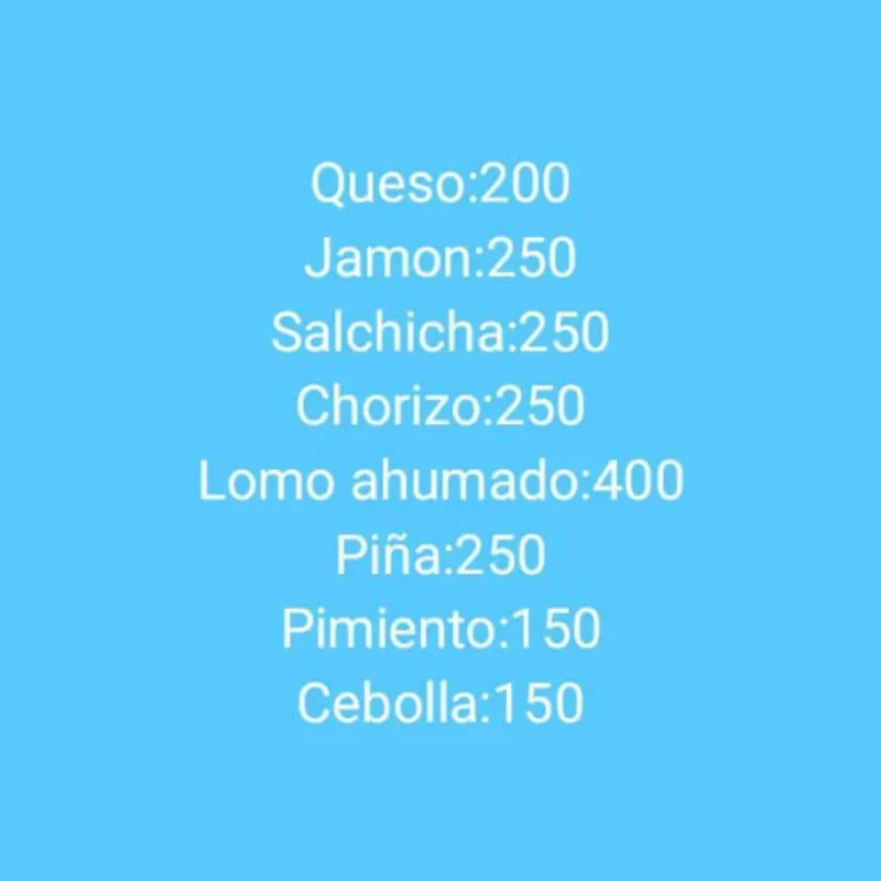 Agregados adicionales