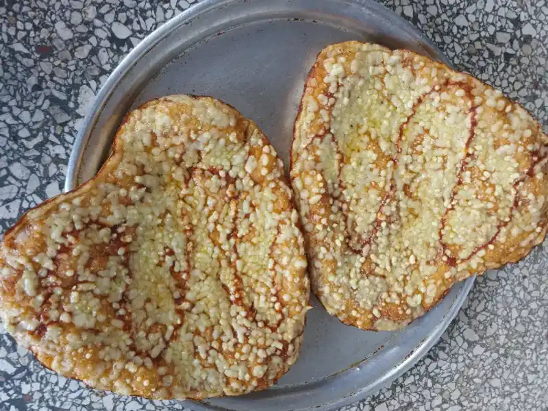 Pizza en forma de corazón 💖
