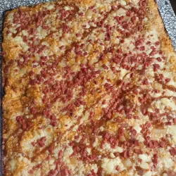 Pizza familiar de chorizo 