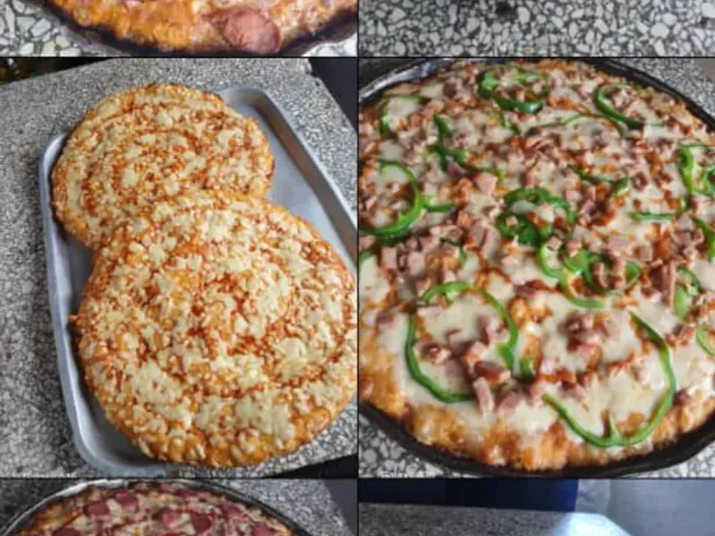 Pizza familiar redonda 