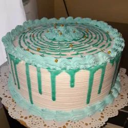 Panetela de nata con nutella 