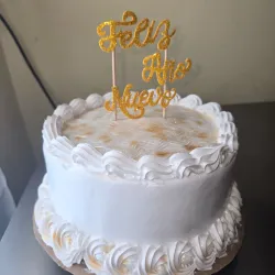 Panetela de merengue con nutella