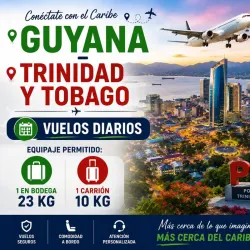 Vuelos Guyana-trinidad y Tobago