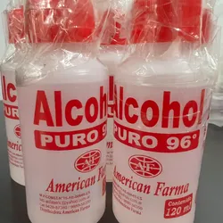 Alcohol puro 96 % ( 120 ml)