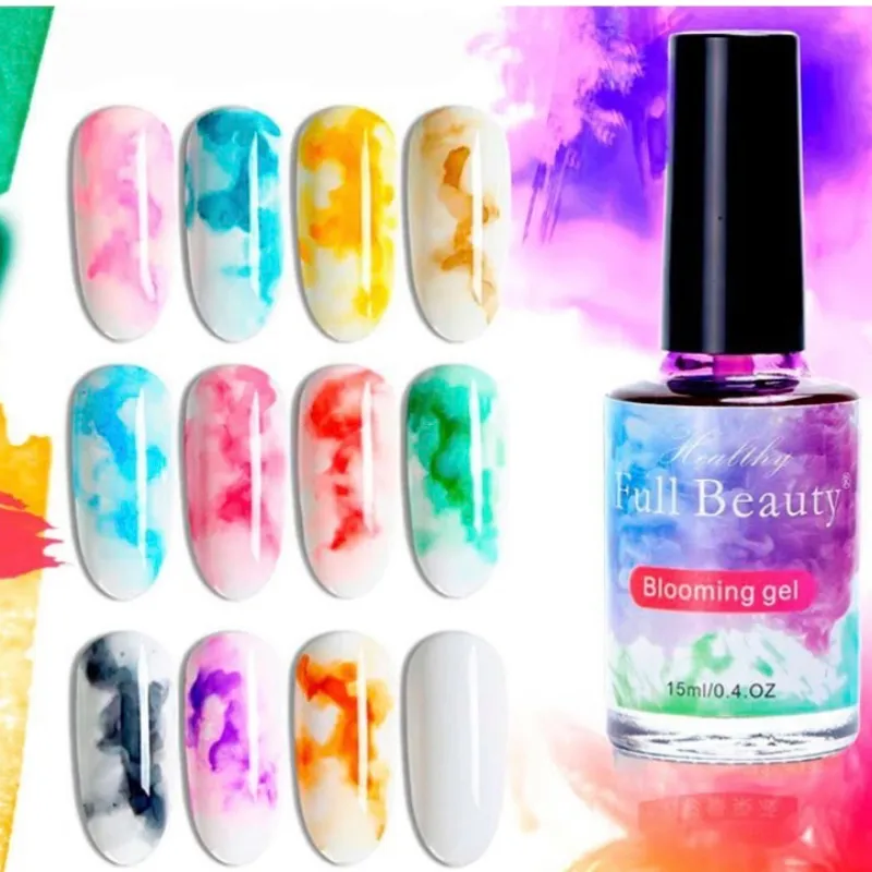Blooming en tintas de color