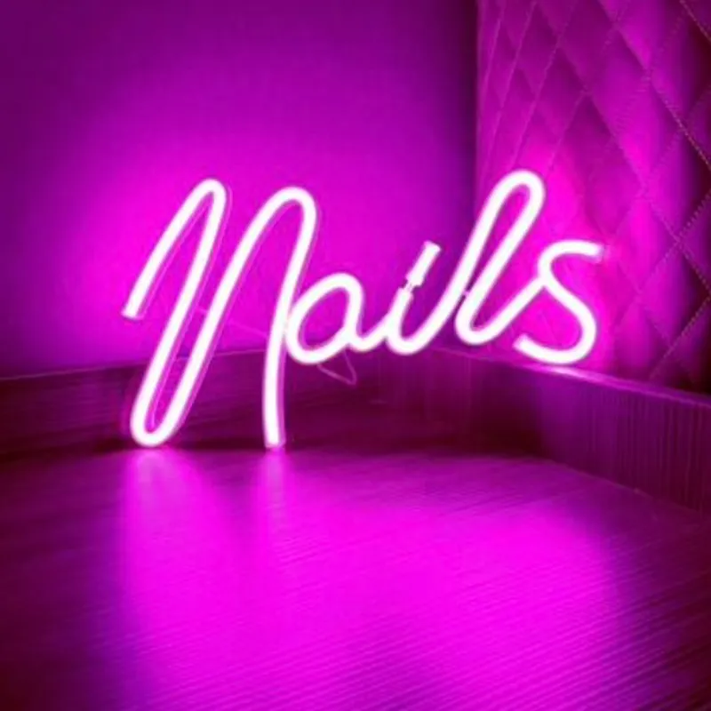 Cartel lumínico Nail