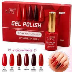 Esmalte rojo jr 16 ml