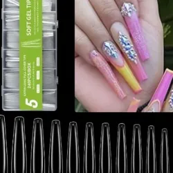 Extra long full cover tips