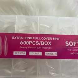 Extra long Soft gel 600 tips