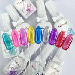 Gel traslúcido pastel 