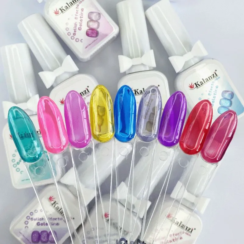 Gel traslúcido pastel 