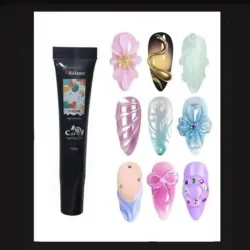 Gel efecto 3D alto relieve