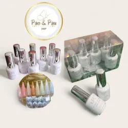 Gel nude lechoso traslúcido 