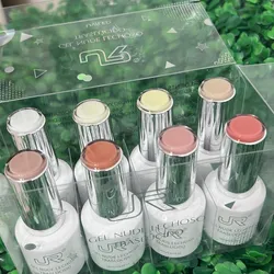 Gel nude lechoso traslúcido 