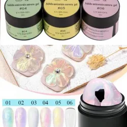 Gel sólido unicornio y aurora