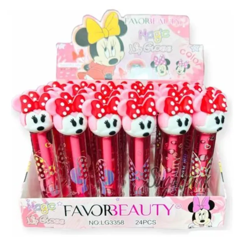 Lip gloss de minnie 