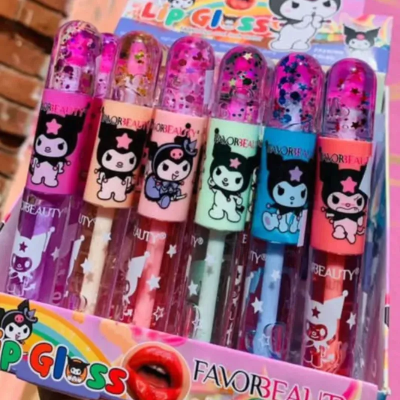 Lip gloss doble kuromi
