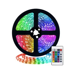 Luces led con mando 5 m variedad de combinación de colores