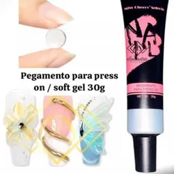 Pegamento para press on 30 g