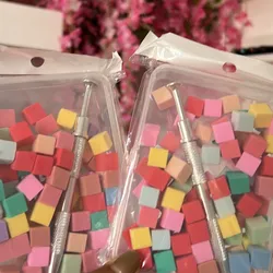 Pinza y Esponjas para difuminar