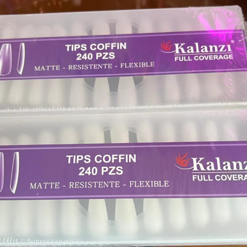 Soft gel coffin full coverage 