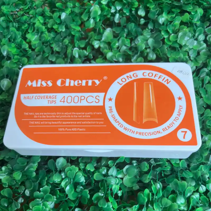 Soft gel long coffin 400 piezas