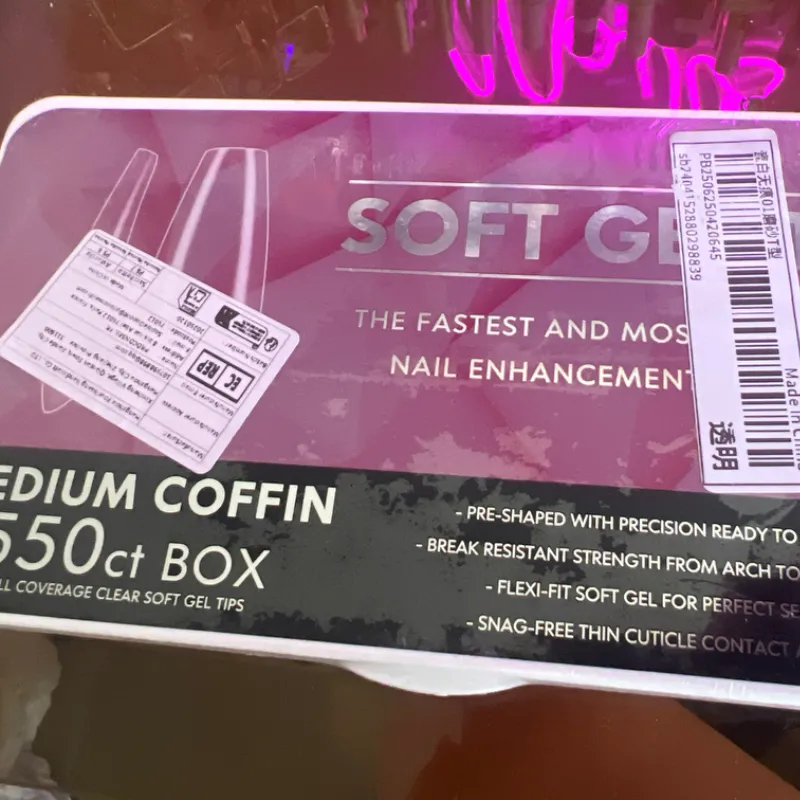 Tips Medium coffin 550 u
