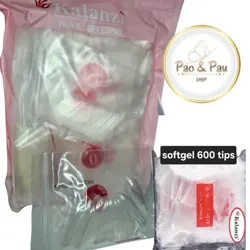Tips soft gel press on