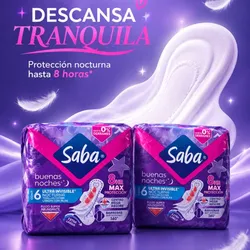 Almohadillas sanitarias de noche