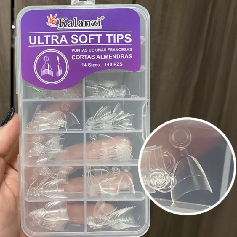 Ultra soft tips cortas almendras 