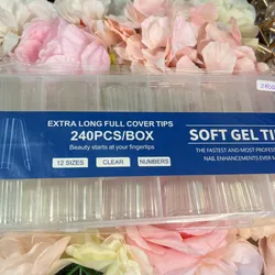 Uñas soft gel long 