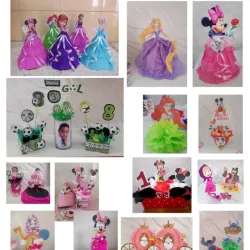 Centro de mesa temático