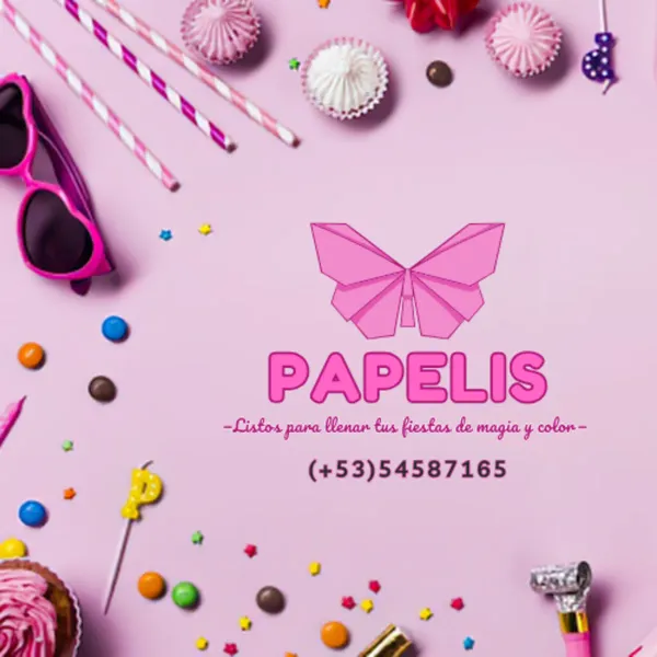 Tenemos todo lo que necesitas para tus eventos especiales: regalos, juguetes, decoraciones, globos, piñatas, todo personalizado y a tu gusto. Contamos con más de 10 años acompañando a nuestros clientes en la celebración de cumpleaños, graduaciones, despedidas, bodas, babyshowers, y hasta divorcios. 😁

Tenemos muchas celebraciones felices que compartir, y queremos que la tuya sea la próxima.  No te pierdas la oportunidad de trabajar con nosotros. Una vez que pruebas nuestros servicios, te quedas con Papelis para siempre.

Para más detalles puedes unirte a nuestro grupo de WhatsApp: https://bit.ly/Papelis
