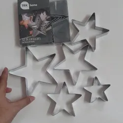 Set cortador metálico estrella