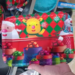 Bandeja navideña rectangular #2