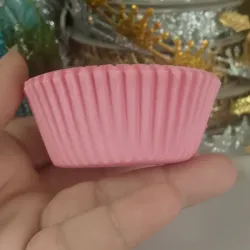 Capacillos para cupcake rosa 25ux