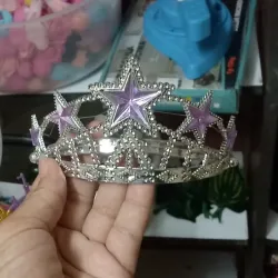 Corona plata (morado)