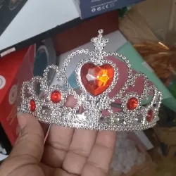 Corona plata (roja)