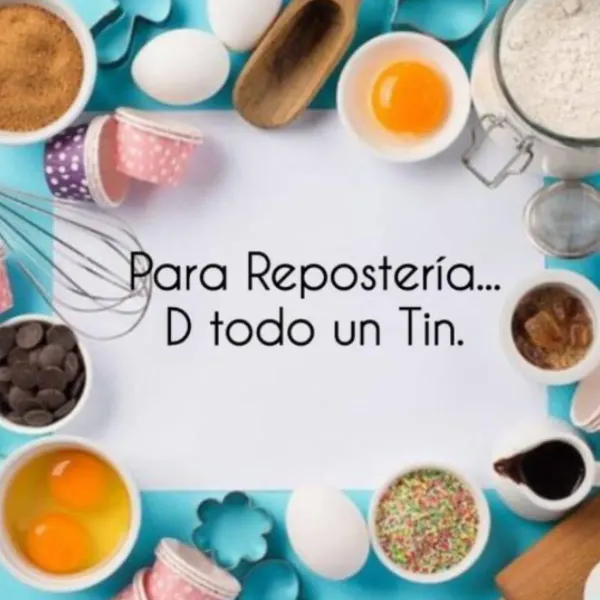 Para repostería... De todo un tín, ubicada en el corazón de Mayabeque, es su destino ideal para encontrar todo lo necesario para sus dulces creaciones. Nos especializamos en ofrecer una amplia gama de productos de repostería y útiles de cocina asegurando que cada cliente encuentre lo que necesita para dar rienda suelta a la creatividad gastronómica. Con un compromiso fuerte hacia la calidad y el servicio al cliente, nuestro objetivo es inspirar a entusiastas y profesionales del arte culinario con productos innovadores y accesibles. Visítenos y descubra como podemos ayudarle a hacer realidad sus más dulces sueños reposteros.