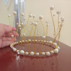 Diadema de perlas