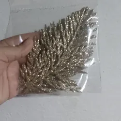 Espiga de brillo champagne 5x