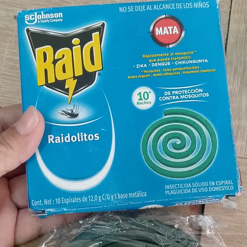 Incienso mata mosquitos 