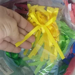 Lazos amarillos para estilo coquette 🎀 x15