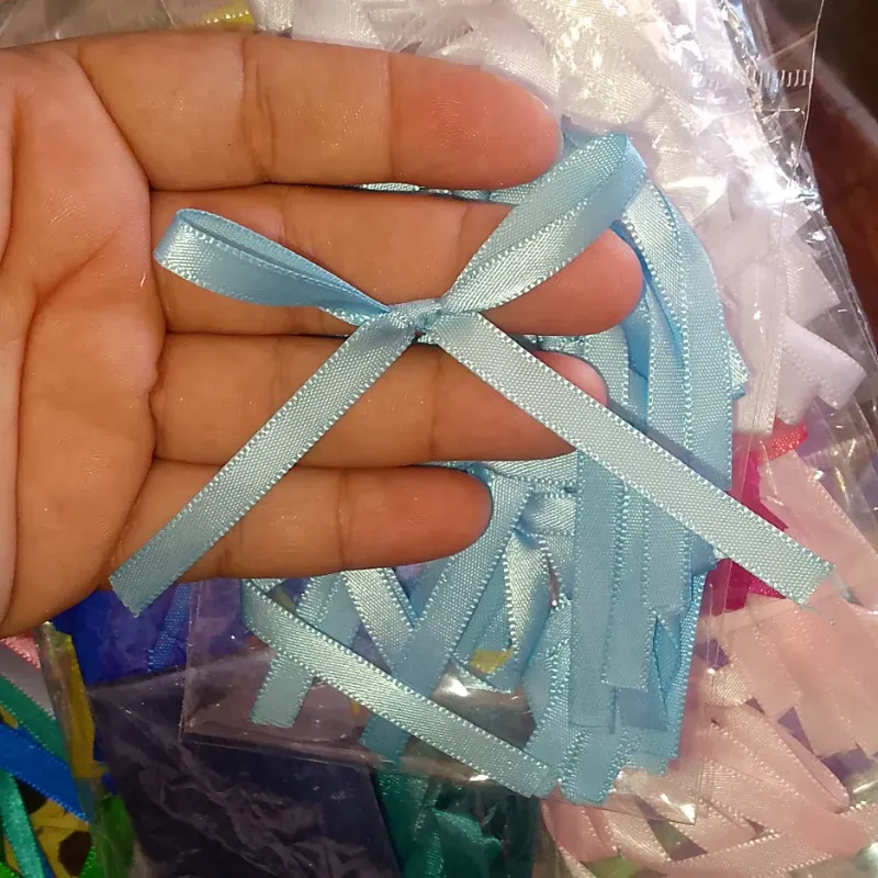 Lazos azul claro para estilo coquette 🎀 x15
