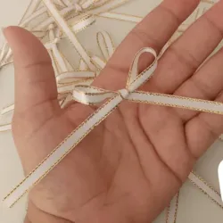 Lazos blancos 15x