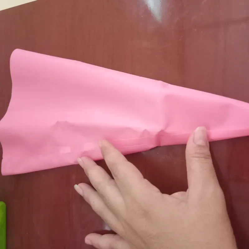 Manga de silicona mediana