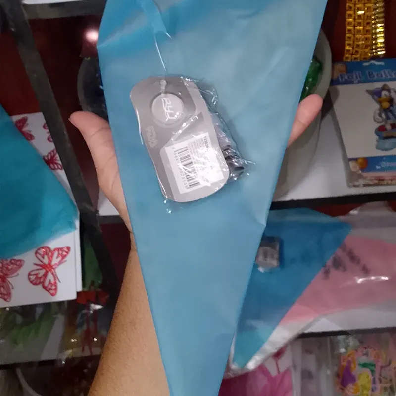 Manga mediana de silicona con boquillas y acople