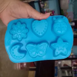 Molde flor, corazón, mariposa